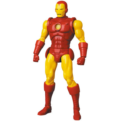 Iron Man - Tony Stark - Mafex No.165 - Comic Ver. (Medicom Toy)ㅤ – Medicom Toy – ActionFigure Brasil — embalagem