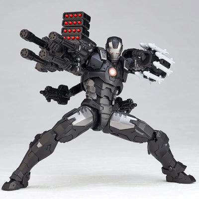 Iron Man - War Machine - Amazing Yamaguchi No.016 - Revoltech (Kaiyodo)ㅤ – Kaiyodo – ActionFigureBrasil — ambientada