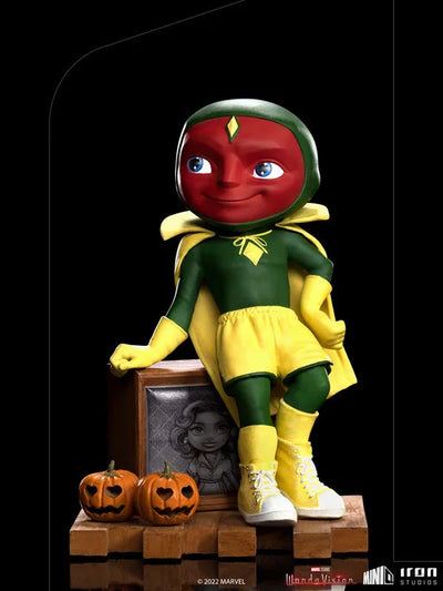 Iron Studios Mini Statue "Minico" Vision (Halloween Version) [TV "WandaVision"]ㅤ – Iron Studios – ActionFigure Brasil