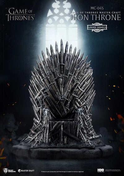 Iron Throne - LIMITED EDITION: 3000 – Beast Kingdom – ActionFigure Brasil