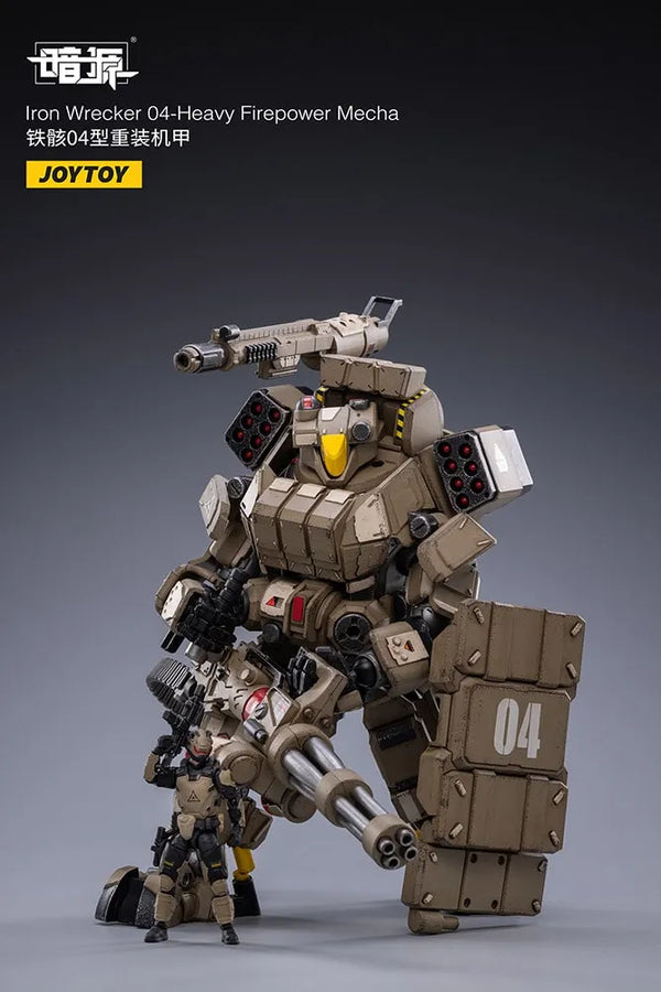 Iron Wrecker 04 Heavy Firepower Mecha – Joytoy – ActionFigure Brasil