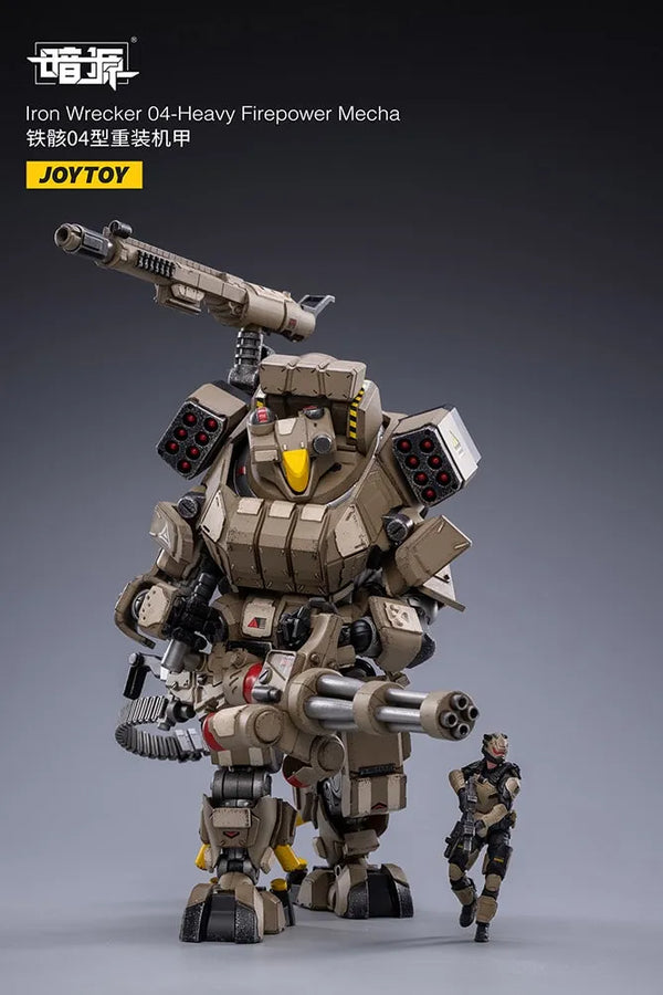 Iron Wrecker 04 Heavy Firepower Mecha – Joytoy – ActionFigure Brasil