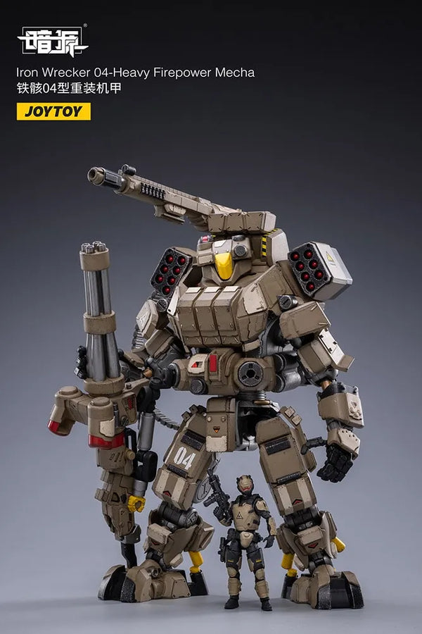 Iron Wrecker 04 Heavy Firepower Mecha – Joytoy – ActionFigure Brasil