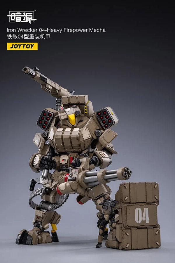 Iron Wrecker 04 Heavy Firepower Mecha – Joytoy – ActionFigure Brasil