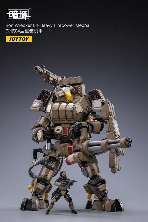 Iron Wrecker 04 Heavy Firepower Mecha – Joytoy – ActionFigure Brasil