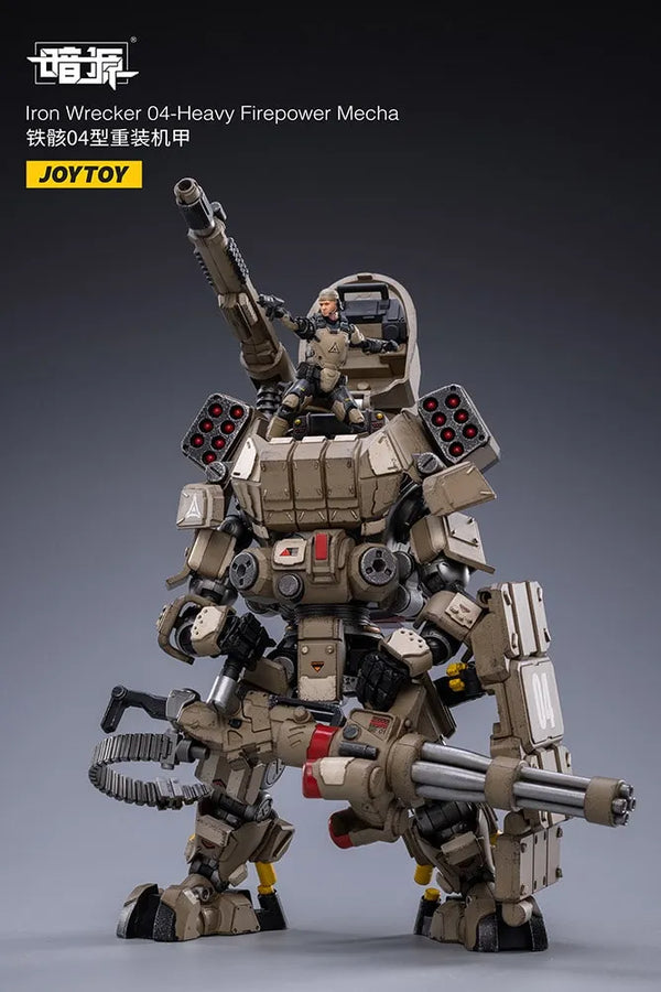 Iron Wrecker 04 Heavy Firepower Mecha – Joytoy – ActionFigure Brasil