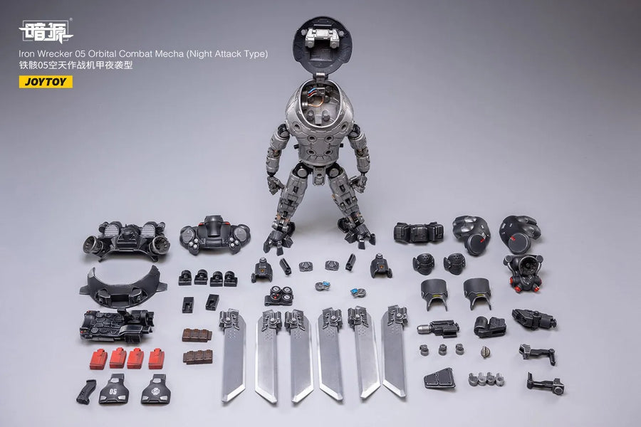 Iron Wrecker 05 Orbital Combat Mecha (Night Attack Type) – Joytoy – ActionFigure Brasil