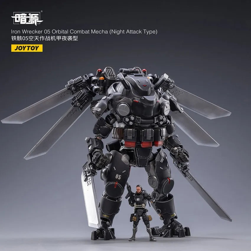 Iron Wrecker 05 Orbital Combat Mecha (Night Attack Type) – Joytoy – ActionFigure Brasil