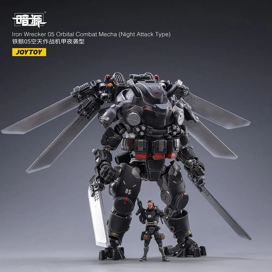Iron Wrecker 05 Orbital Combat Mecha (Night Attack Type) – Joytoy – ActionFigure Brasil