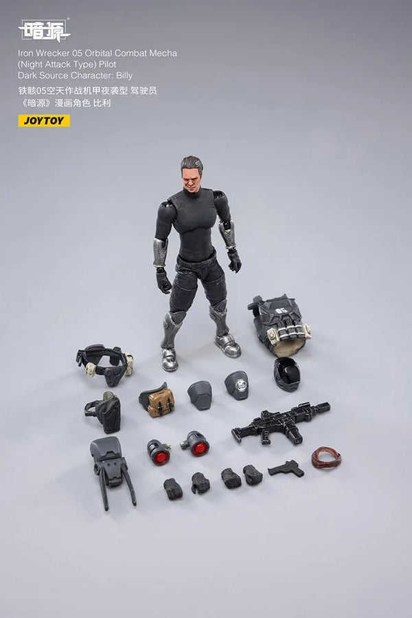 Iron Wrecker 05 Orbital Combat Mecha (Night Attack Type) – Joytoy – ActionFigure Brasil