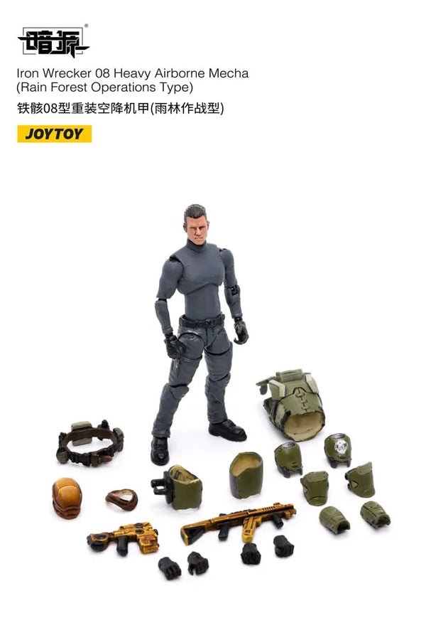 Iron Wrecker 08 Heavy Airborne Mecha (Rain Forest Operations Type) – Joytoy – ActionFigure Brasil