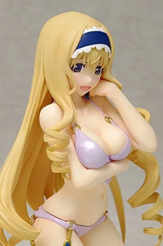 IS: Infinite Stratos 2 - Cecilia Alcott - Beach Queens - 1/10 - Swimsuit ver., Ver.2 (Wave)ㅤ – Wave – ActionFigureBrasil — embalagem