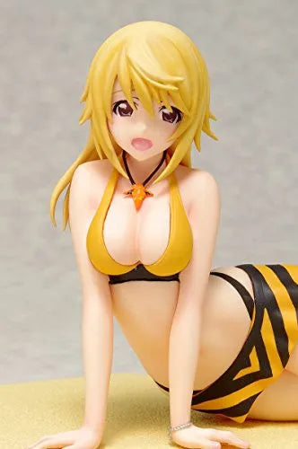 IS: Infinite Stratos 2 - Charlotte Dunois - Beach Queens - 1/10 - Swimsuit ver., Ver.2 (Wave)ㅤ – Wave – ActionFigure Brasil — ambientada