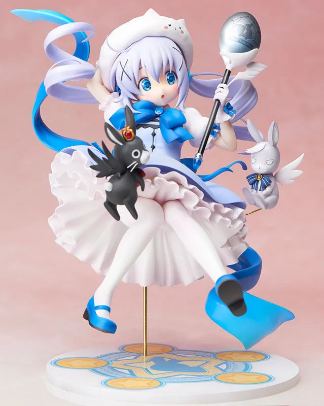 Is the order a Magical Girl? - Magical Girl Chino 1/7ㅤ – ANIME UNIVERSITY COOP – ActionFigure Brasil