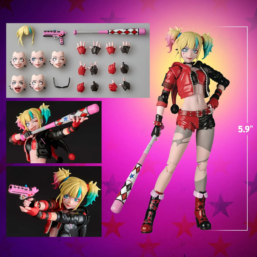 Isekai Harley Quinn Revoltech – Kaiyodo – ActionFigure Brasil
