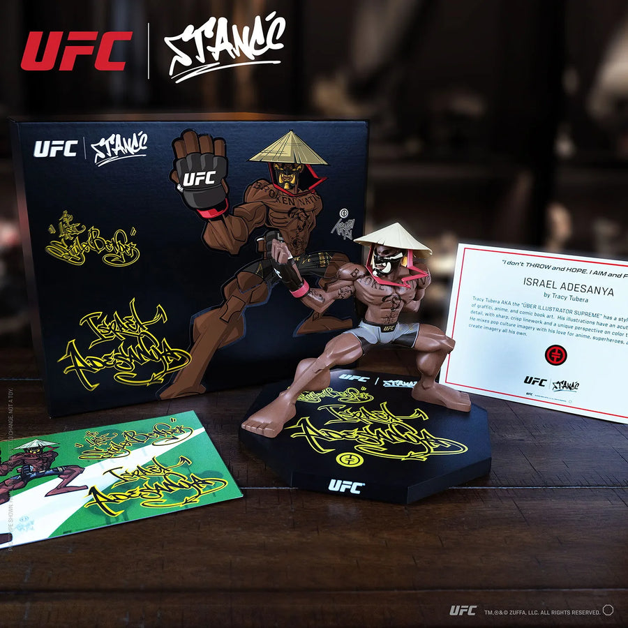 Israel Adesanya - LIMITED EDITION – Stancé Designer Art Toys – ActionFigure Brasil