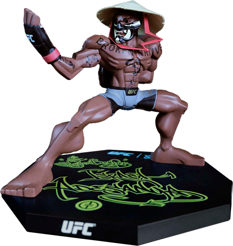 Israel Adesanya - LIMITED EDITION – Stancé Designer Art Toys – ActionFigure Brasil