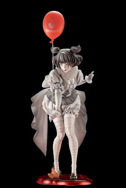 It (2017) - Pennywise - Bishoujo Statue - Horror Bishoujo - 1/7 - Monochrome Ver. (Kotobukiya)ㅤ – Kotobukiya – ActionFigure Brasil