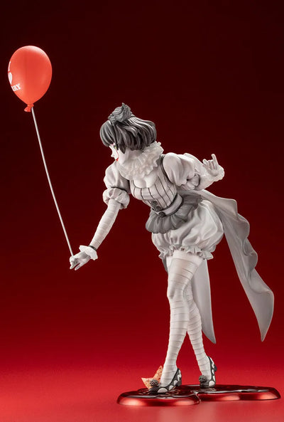It (2017) - Pennywise - Bishoujo Statue - Horror Bishoujo - 1/7 - Monochrome Ver. (Kotobukiya)ㅤ – Kotobukiya – ActionFigure Brasil — detalhe do produto
