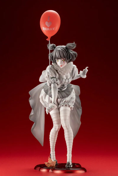 It (2017) - Pennywise - Bishoujo Statue - Horror Bishoujo - 1/7 - Monochrome Ver. (Kotobukiya)ㅤ – Kotobukiya – ActionFigure Brasil — acessórios