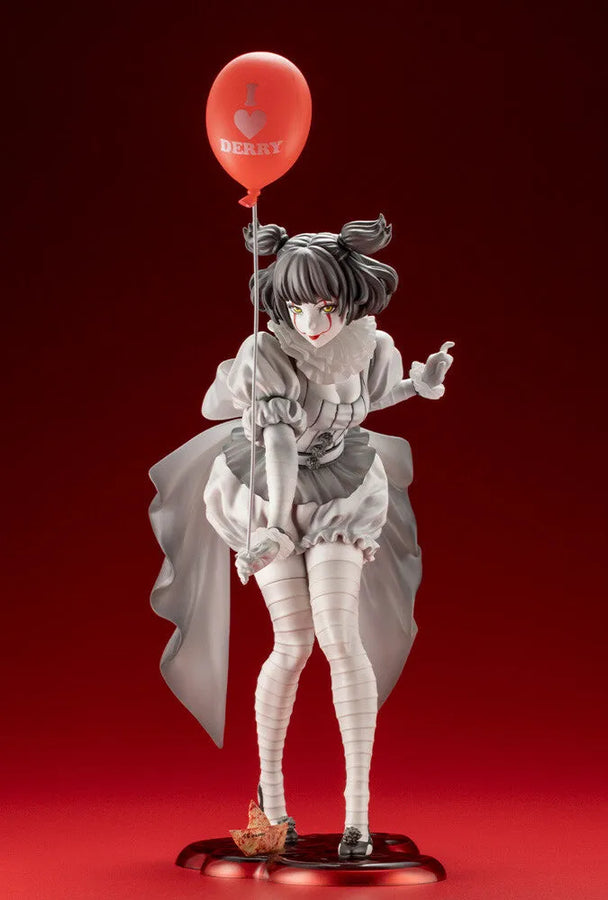 It (2017) - Pennywise - Bishoujo Statue - Horror Bishoujo - 1/7 - Monochrome Ver. (Kotobukiya)ㅤ – Kotobukiya – ActionFigure Brasil