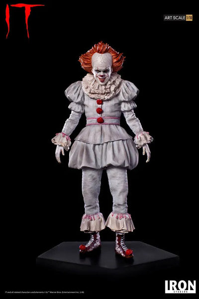 IT / Pennywise 1/10 Art Scale Statue(Provisional Pre-order)ㅤ – IRON STUDIOS – ActionFigureBrasil — embalagem