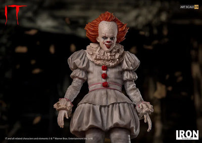 IT / Pennywise 1/10 Art Scale Statue(Provisional Pre-order)ㅤ – IRON STUDIOS – ActionFigureBrasil — ambientada