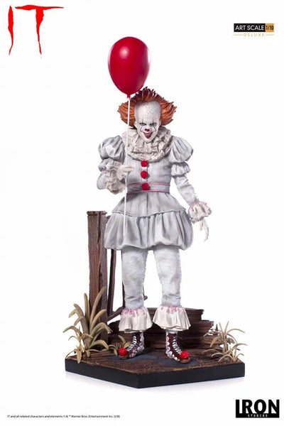 IT / Pennywise 1/10 DX Art Scale Statue(Provisional Pre-order)ㅤ – Iron Studios – ActionFigure Brasil