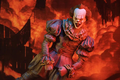 IT / Pennywise Ultimate 7 Inch Action Figure Dancing Clown ver(Provisional Pre-order)ㅤ – Neca – ActionFigure Brasil — com base expositora