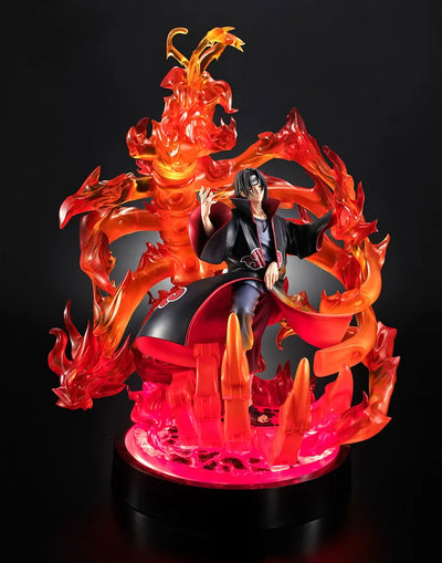 Itachi Uchiha (Susanoo Version) With LED Base (Deluxe Version) – MegaHouse – ActionFigure Brasil