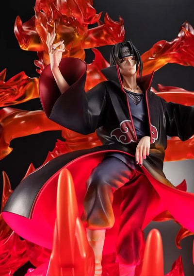 Itachi Uchiha (Susanoo Version) With LED Base (Deluxe Version) – MegaHouse – ActionFigure Brasil — acessórios