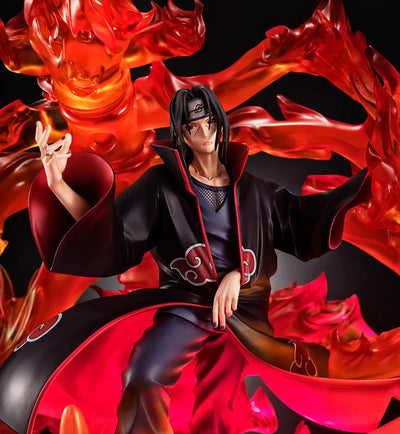 Itachi Uchiha (Susanoo Version) With LED Base (Deluxe Version) – MegaHouse – ActionFigure Brasil — iluminação de estúdio