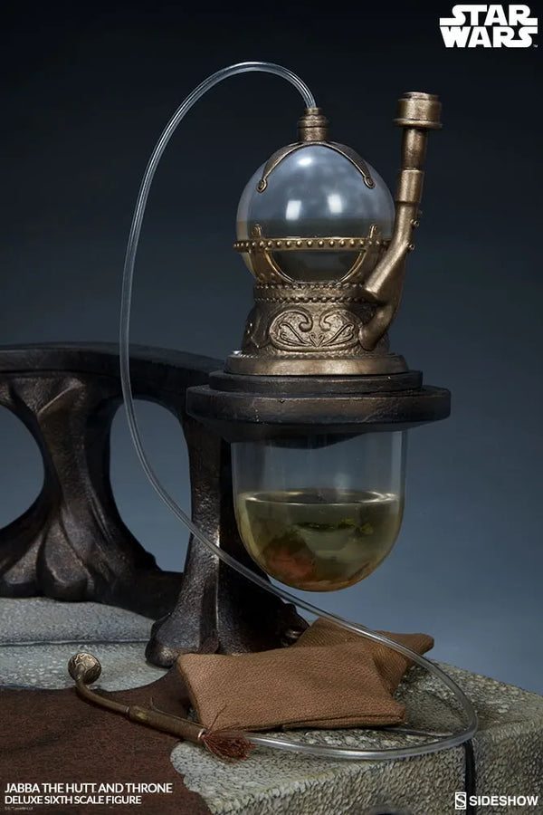 Jabba the Hutt and Throne Deluxe – Sideshow Collectibles – ActionFigure Brasil