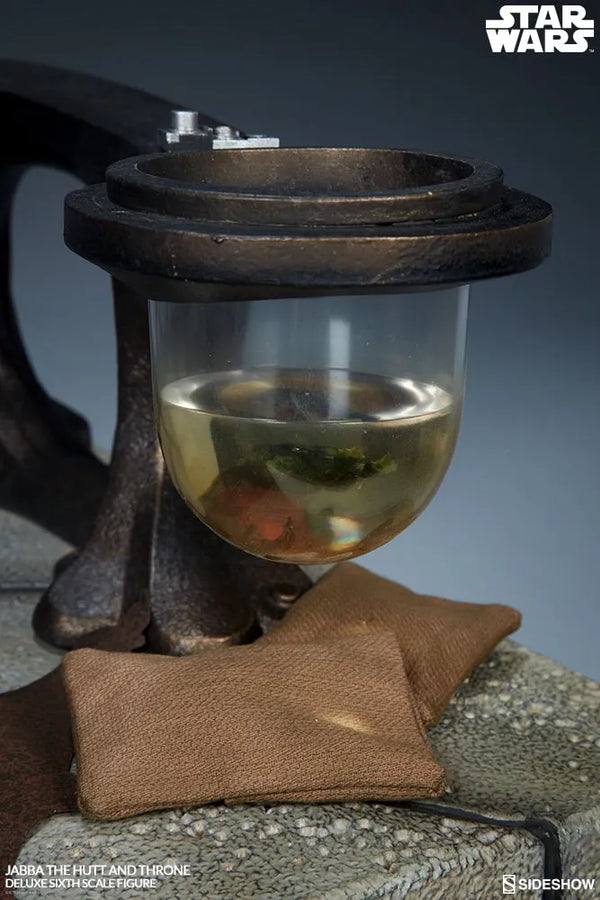 Jabba the Hutt and Throne Deluxe – Sideshow Collectibles – ActionFigure Brasil