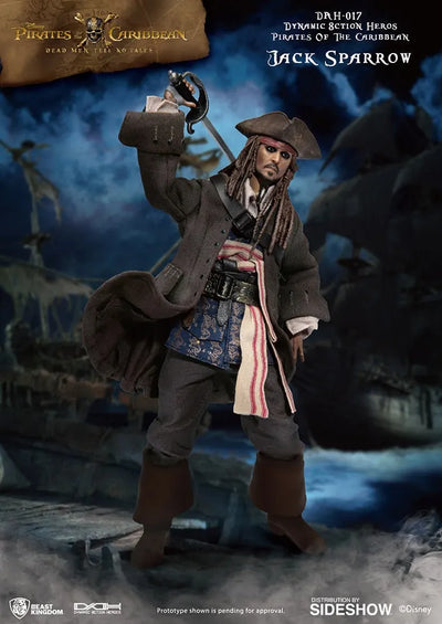 Jack Sparrow – Beast Kingdom – ActionFigure Brasil — detalhe do produto