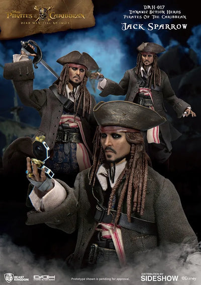 Jack Sparrow – Beast Kingdom – ActionFigure Brasil — acessórios