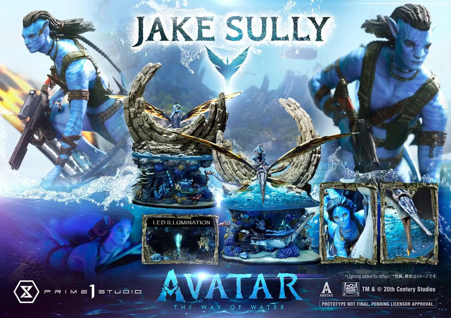 Jake Sully (Regular Version) Avatar:The Way of Water – Prime1Studio – ActionFigure Brasil