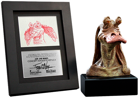Jar Jar Concept (Legacy Edition) Maquette - LIMITED EDITION: 99 (Variant) – Regal Robot – ActionFigure Brasil