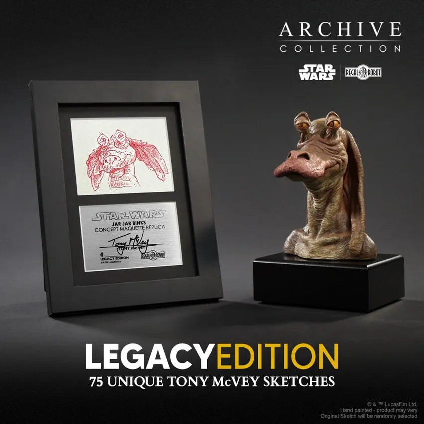 Jar Jar Concept (Legacy Edition) Maquette - LIMITED EDITION: 99 (Variant) – Regal Robot – ActionFigure Brasil