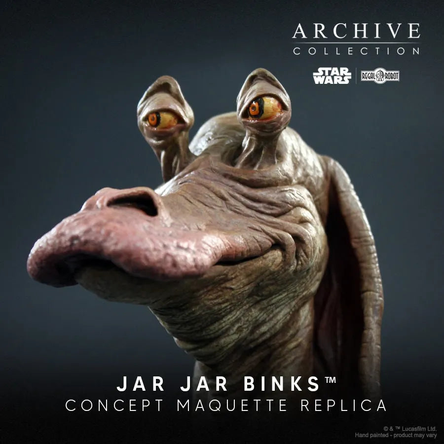Jar Jar Concept (Legacy Edition) Maquette - LIMITED EDITION: 99 (Variant) – Regal Robot – ActionFigure Brasil
