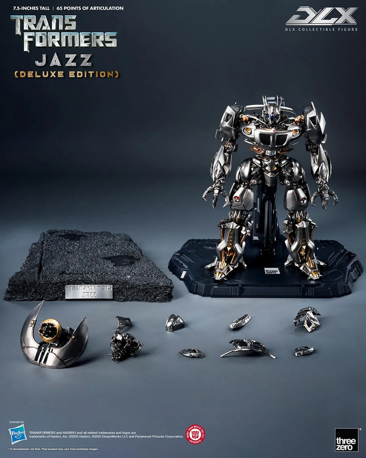 Jazz DLX (Deluxe Edition) (Deluxe Edition) – Threezero – ActionFigure Brasil