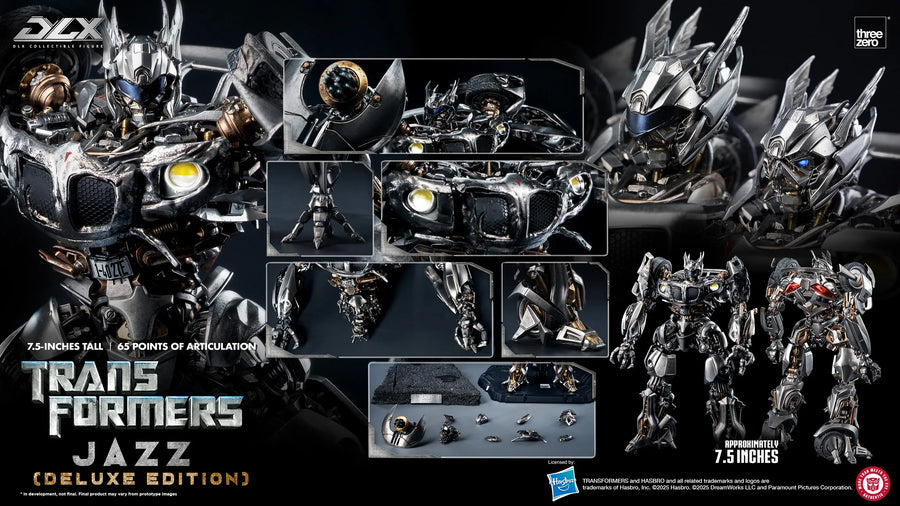 Jazz DLX (Deluxe Edition) (Deluxe Edition) – Threezero – ActionFigure Brasil