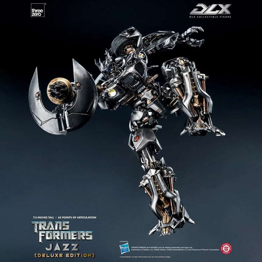 Jazz DLX (Deluxe Edition) (Deluxe Edition) – Threezero – ActionFigure Brasil