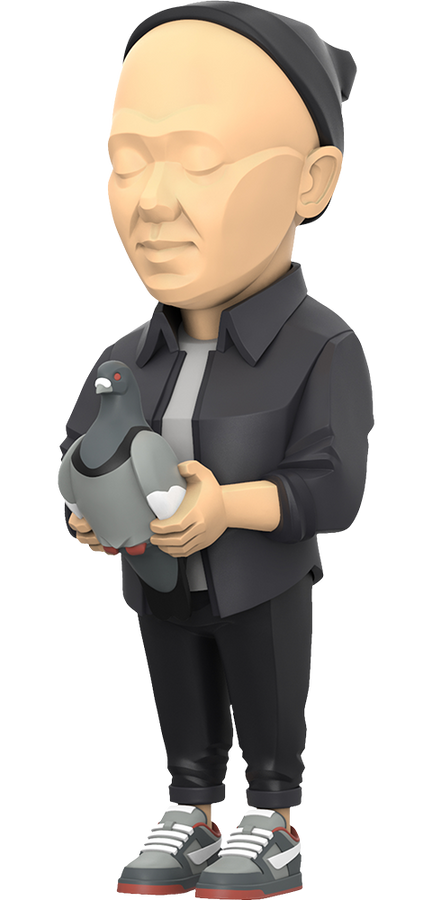 Jeff Staple - LIMITED EDITION – Mighty Jaxx – ActionFigure Brasil