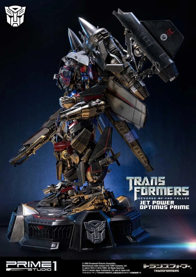 Jetpower Optimus Prime (Exclusive Version) Transformers: Revenge of the Fallen (Film) – Prime1Studio – ActionFigure Brasil