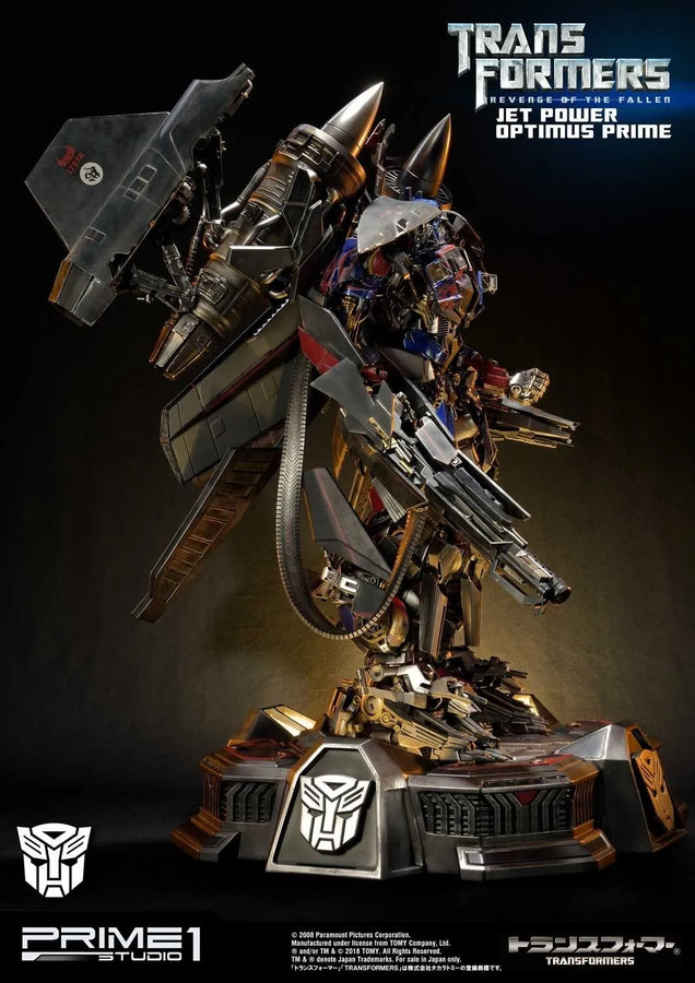 Jetpower Optimus Prime (Exclusive Version) Transformers: Revenge of the Fallen (Film) – Prime1Studio – ActionFigure Brasil
