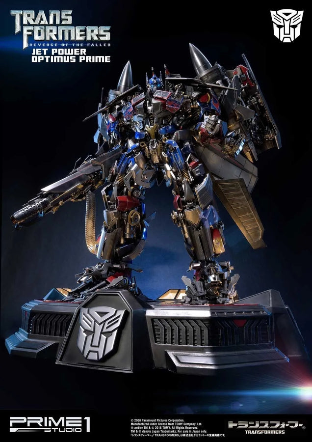 Jetpower Optimus Prime (Exclusive Version) Transformers: Revenge of the Fallen (Film) – Prime1Studio – ActionFigure Brasil