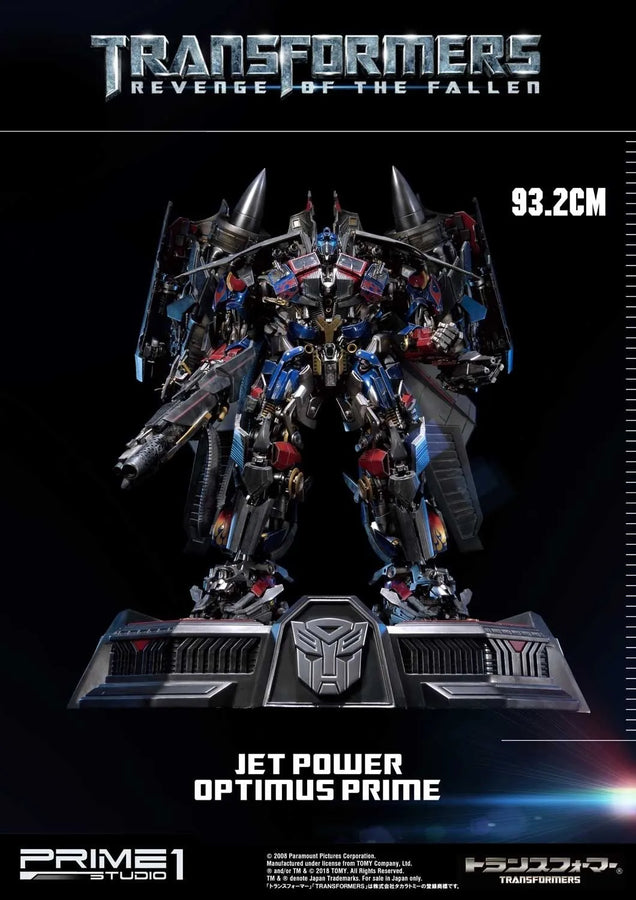 Jetpower Optimus Prime (Exclusive Version) Transformers: Revenge of the Fallen (Film) – Prime1Studio – ActionFigure Brasil