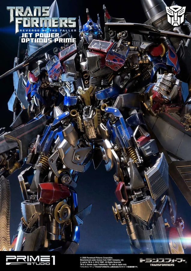 Jetpower Optimus Prime (Exclusive Version) Transformers: Revenge of the Fallen (Film) – Prime1Studio – ActionFigure Brasil