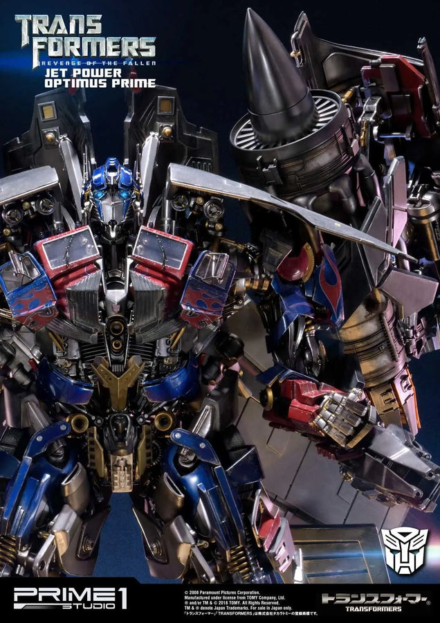 Jetpower Optimus Prime (Exclusive Version) Transformers: Revenge of the Fallen (Film) – Prime1Studio – ActionFigure Brasil